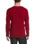 Qi Cashmere Contrast Trim Cashmere Sweater Men's