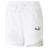 Фото #1 товара Puma Ess+ Love Is Love 5" HighWaist Shorts Tr Womens White Casual Athletic Botto