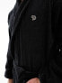 Paul Smith logo dressing gown in black