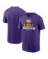 Фото #1 товара Men's Purple LSU Tigers Gymnastics T-Shirt