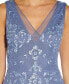 ფოტო #7 პროდუქტის Women's Beaded V-Neck Party Dress