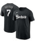 Фото #1 товара Men's Tim Anderson Black Chicago White Sox City Connect Name Number T-shirt