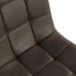 Chair Versa Aventia Dark brown 59 x 87 x 47 cm (2 Units)