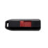 Intenso 16GB USB2.0 - 16 GB - USB Type-A - 2.0 - 28 MB/s - Cap - Black - Red
