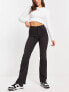 Фото #7 товара JDY Tulga high waisted flared jeans in dark grey