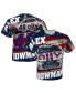 ფოტო #1 პროდუქტის Men's White Alex Bowman Ally Sublimated Patriotic Total Print T-shirt