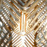 Ceiling Light Sheets Golden Metal 45 x 45 x 70 cm