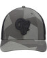 Фото #2 товара Men's Camo, Black Los Angeles Rams Countershade MVP Trucker Snapback Hat