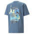 Фото #2 товара Puma P.A.M. X Graphic Crew Neck Short Sleeve T-Shirt Mens Blue Casual Tops 53881