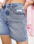 Фото #6 товара Levi's 501 original mid thigh shorts in mid wash blue