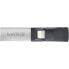 Фото #8 товара SanDisk iXpand - 64 GB - USB Type-A / Lightning - 3.2 Gen 1 (3.1 Gen 1) - Other - 5.4 g - Black - Silver