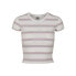 URBAN CLASSICS Stripe Cropped T-shirt