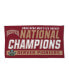 Фото #1 товара Denver Pioneers 2022 NCAA Men's Ice Hockey National Champions Locker Room 22'' x 42'' On-Ice Double-Sided Towel