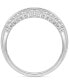 ფოტო #4 პროდუქტის Diamond Anniversary Band (1/2 ct. t.w.) in 14k White Gold