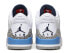 Jordan Air Jordan 3 retro "unc 中帮 复古篮球鞋 男款 北卡蓝