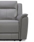Фото #20 товара Addyson 117" 6-Pc. Leather Sectional with 2 Zero Gravity Recliners with Power Headrests and 1 Console, Created for Macy's