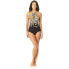 Фото #1 товара Anne Cole 296134 Women High Neck with Ruffle Straps One-Piece Multi 6