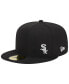 Фото #3 товара Men's Black Chicago White Sox Jersey 59FIFTY Fitted Hat