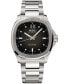 ფოტო #1 პროდუქტის Men's Swiss Automatic Multifort Stainless Steel Bracelet Watch 41mm