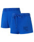 ფოტო #1 პროდუქტის Women's Blue New York Rangers Volley Fleece Shorts