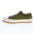 Diesel S-Principia Low Mens Green Canvas Lace Up Lifestyle Sneakers Shoes