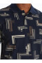 Фото #3 товара LCW Vision Polo Yaka Kısa Kollu Desenli Pike Erkek Tişört