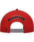 Фото #5 товара Men's Red, Pewter Tampa Bay Buccaneers 2Tone Snapback Hat