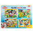 K3YRIDERS Disney Junior Mickey puzzle double face 48 pieces