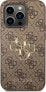 Guess Guess GUHCP15L4GMGBR iPhone 15 Pro 6.1" brązowy/brown hardcase 4G Big Metal Logo