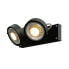 SLV KALU - Surfaced lighting spot - GU10 - 2 bulb(s) - 75 W - 220-240 V - Black