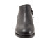 Softwalk Rocklin S1457-021 Womens Black Wide Leather Ankle & Booties Boots