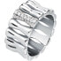 Essenza SAWA20 Recycled Silver Modern Ring