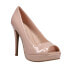 Фото #2 товара Chinese Laundry Holliston Peep Toe Platform Pumps Womens Pink Dress Casual HOLLI