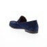 Bruno Magli Encino BM1ENCN1 Mens Blue Suede Loafers & Slip Ons Casual Shoes