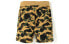 BAPE 1st Camo Shark Sweat Shorts 黄迷彩鲨鱼短裤 男女同款 / Шорты Casual Shorts BAPE 1F30-153-008