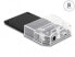 Фото #1 товара Delock 63205 - HDD - SSD - Serial ATA III - 2.5" - USB 3.2 Gen 1 (3.1 Gen 1) Type-C - 5 Gbit/s - Black - Transparent