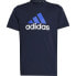 Фото #1 товара ADIDAS Essentials Two-Color Big Logo Cotton short sleeve T-shirt