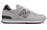 Фото #2 товара New Balance NB 574 Essentials 透气 低帮 跑步鞋 男女同款 白灰 / Кроссовки New Balance NB 574 Essentials ML574BH2