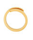 ფოტო #5 პროდუქტის Polished Diamond Cut Bypass Ring in 10K Yellow Gold