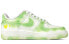 【定制球鞋】 Nike Air Force 1 Low 07 低帮推荐 情人节礼物 涂鸦 喷绘 清新 低帮 板鞋 男款 白绿 / Кроссовки Nike Air Force CW2288-111