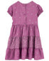 Toddler Floral Print Tiered Sundress 2T