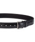 Men's Neoprene with Perforated Leather Overlay Casual Belt