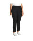 Фото #2 товара Plus Size Active High Rise Soft Performance Refined Tapered Ankle Pants
