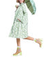 Фото #6 товара Flower Show Women's Long A-Line Printed Raincoat, Created for Macy's