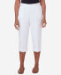 ფოტო #1 პროდუქტის Women's Paradise Island Twill Capri Pants