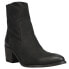 Фото #2 товара Diba True Majestic Zippered Round Toe Booties Womens Black Casual Boots 36816-00