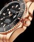 ფოტო #6 პროდუქტის Men's Depthmaster Rose Gold-Tone Stainless Steel Link Bracelet Watch 43mm