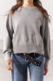 Basic knit sweatshirt