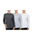 Фото #1 товара Women's Loose Fit Waffle Knit Thermal Shirt, Pack of 3