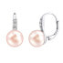 Фото #1 товара CASSIDY silver earrings with pink natural pearl LPSP0639P